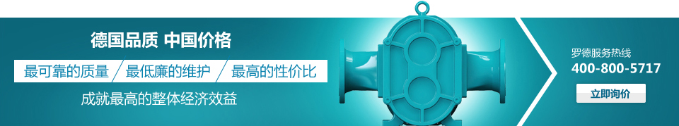 羅德凸輪轉(zhuǎn)子泵--德國品質(zhì)，中國價格
